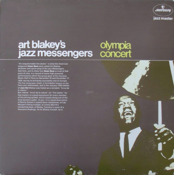 Art Blakey & The Jazz Messengers - Olympia Concert (LP Tweedehands) - Discords.nl