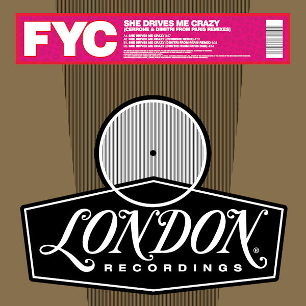 Fine Young Cannibals - She drives me crazy (cerrone & dimitri from paris remixes) -rsd- (12-inch) - Discords.nl