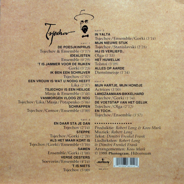 Various - Tsjechov - De Musical Van Robert Long & Dimitri Frenkel Frank (LP Tweedehands)