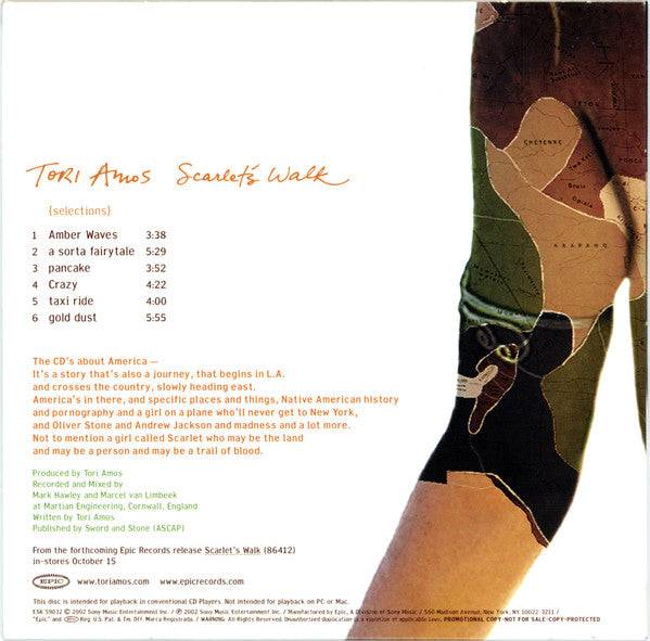 Tori Amos - Scarlet's Walk (Selections) (CD) - Discords.nl