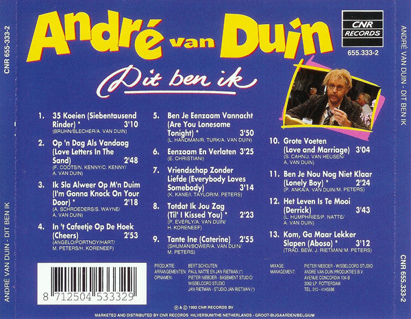 André van Duin - Dit Ben Ik (CD)