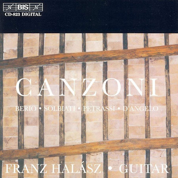 Franz Halasz - Canzoni (CD)