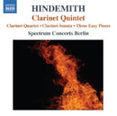 Spectrumconcertsberlin - Hindemith: clarinet quintet (CD)
