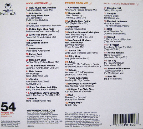 Various - Hed Kandi : The Mix 2006 (CD Tweedehands)