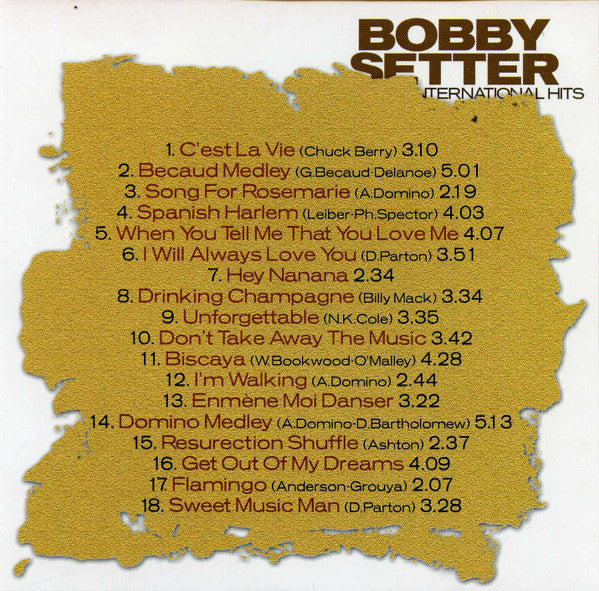 Bobby Setter Band - 35 Years International Hits (CD Tweedehands)