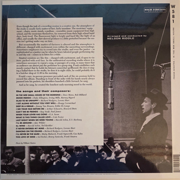 Frank Sinatra - In The Wee Small Hours (LP)