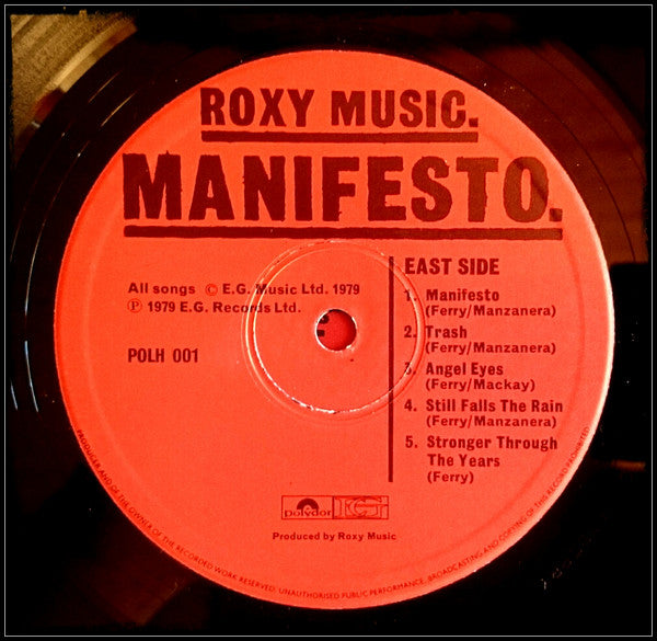 Roxy Music - Manifesto (LP Tweedehands)