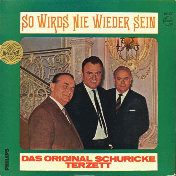 Schuricke-Terzett - So Wirds Nie Wieder Sein (LP Tweedehands) - Discords.nl