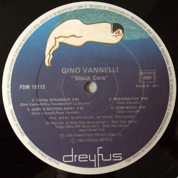 Gino Vannelli - Black Cars (LP Tweedehands) - Discords.nl