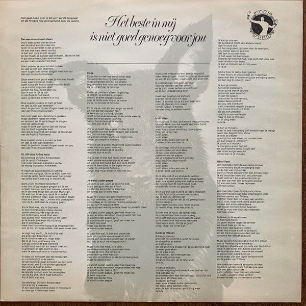 Peter Koelewijn - Het Beste In Mij Is Niet Goed Genoeg Voor Jou (LP Tweedehands)