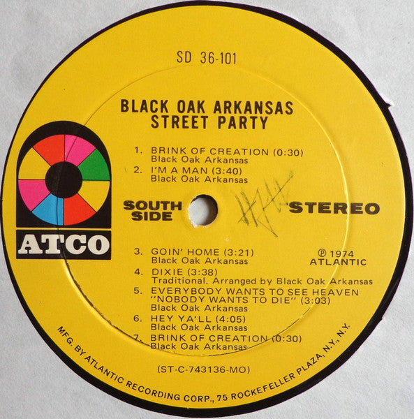 Black Oak Arkansas - Street Party (LP Tweedehands)