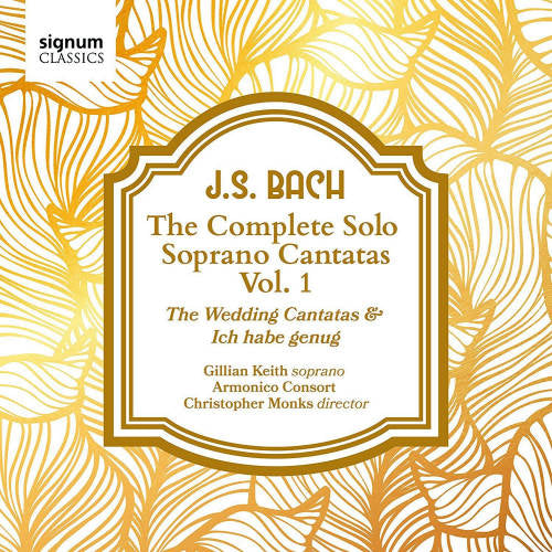 Johann Sebastian Bach - Solo soprano cantatas vol.1: the wedding cantatas (CD) - Discords.nl