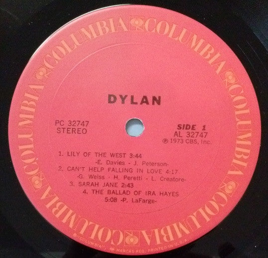 Bob Dylan - Dylan (LP Tweedehands)