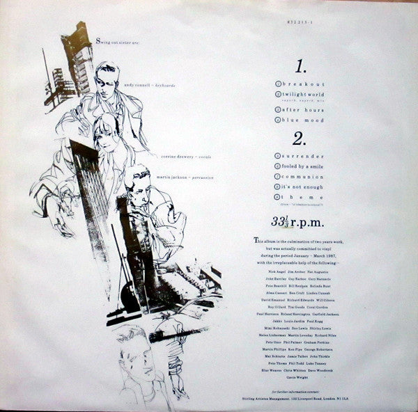 Swing Out Sister - It's Better To Travel (LP Tweedehands) - Discords.nl
