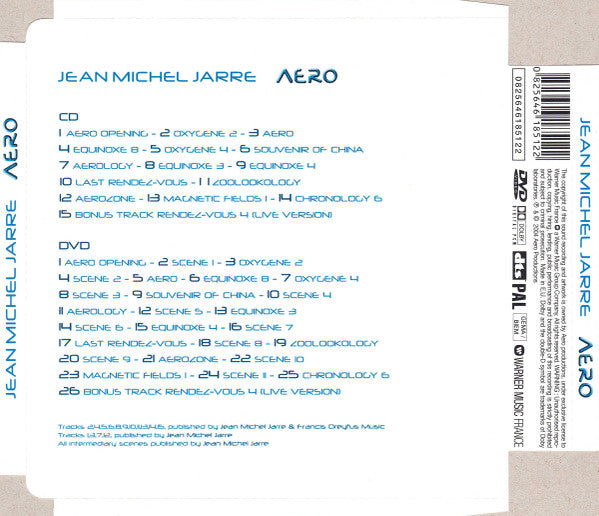 Jean-Michel Jarre - Aero (CD Tweedehands)