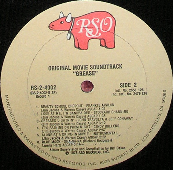Various - Grease (The Original Soundtrack From The Motion Picture) (LP Tweedehands) - Discords.nl