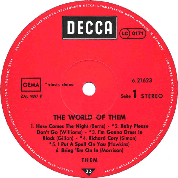 Them (3) - The World Of Them (LP Tweedehands) - Discords.nl