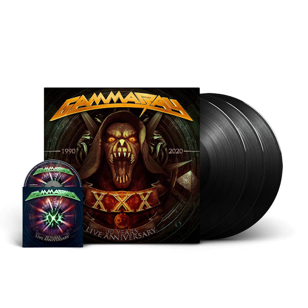 Gamma Ray - 30 years live anniversary (LP) - Discords.nl
