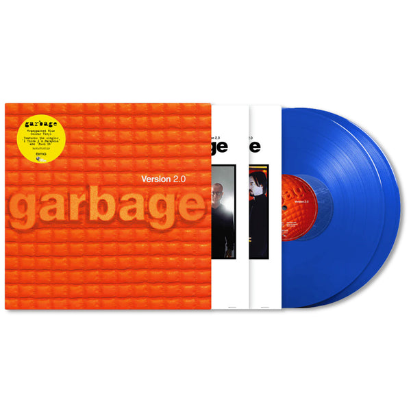 Garbage - Version 2.0 -transparant blue vinyl- (LP)