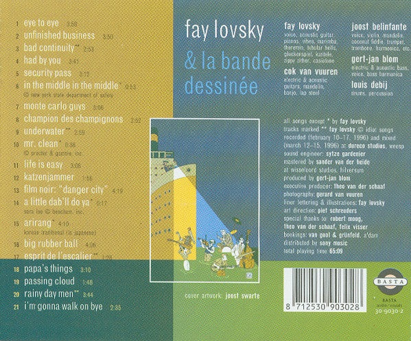 Fay Lovsky & La Bande Dessinée - Fay Lovsky & La Bande Dessinée (CD Tweedehands)