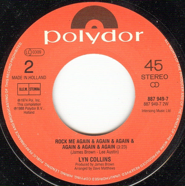 Lyn Collins - Think (About It) (7-inch Tweedehands)