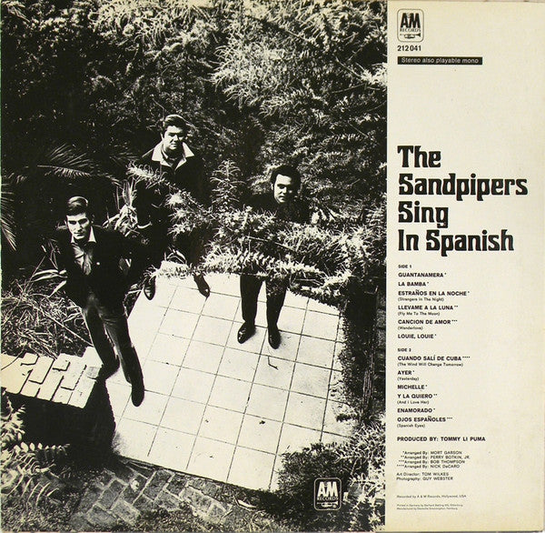 Sandpipers, The - Sing In Spanish (LP Tweedehands)