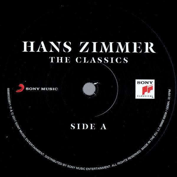 Hans Zimmer - The Classics (LP)