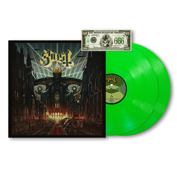 Ghost - Meliora deluxe (Neon Green Vinyl LP) - Discords.nl