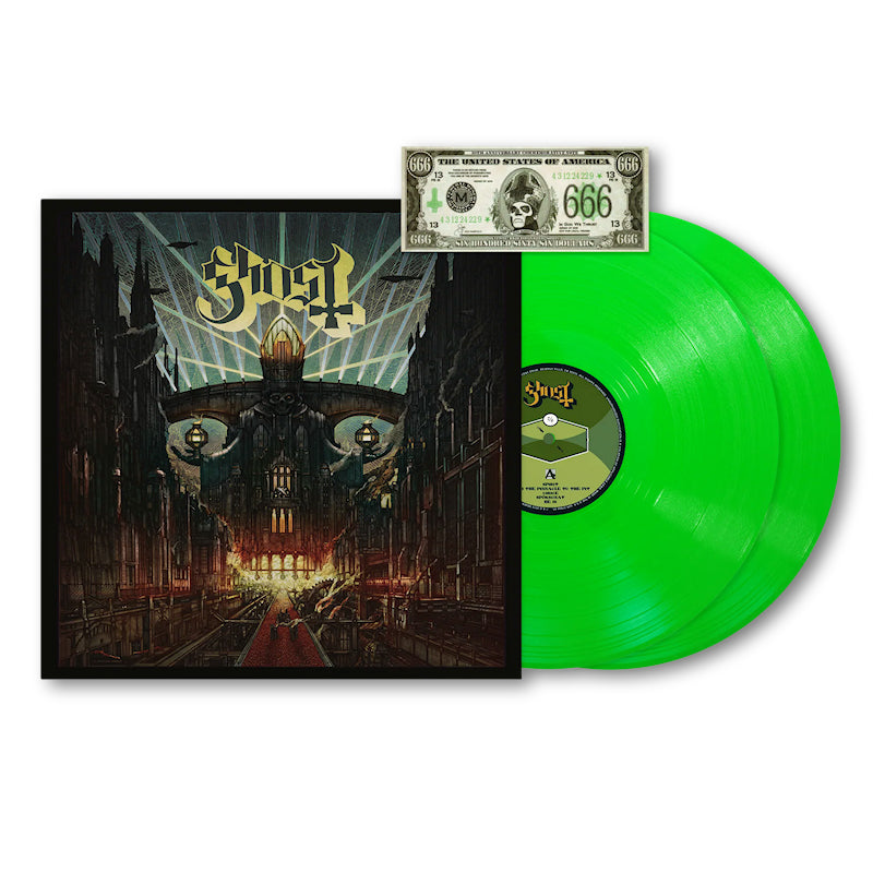 Ghost - Meliora deluxe (Neon Green Vinyl LP) - Discords.nl