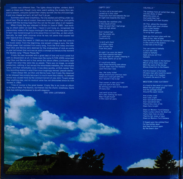 Elton John - Empty Sky (LP Tweedehands) - Discords.nl