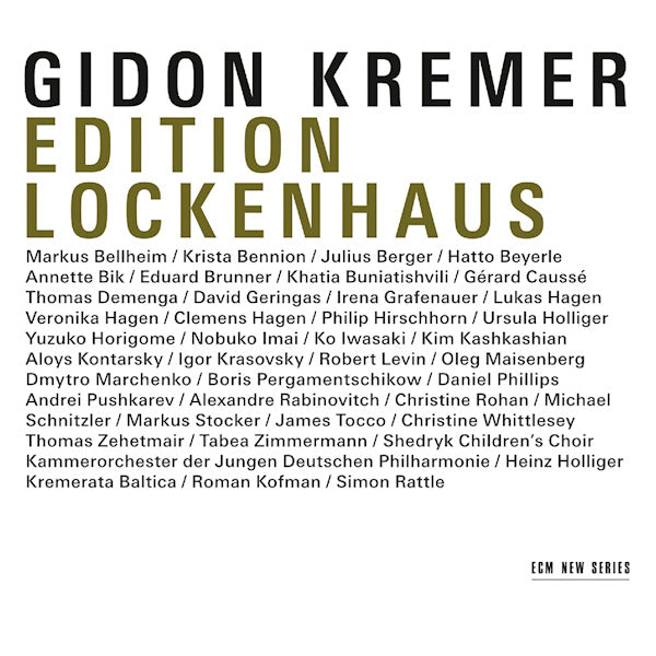 Gidon Kremer - Edition Lockenhaus (CD) - Discords.nl