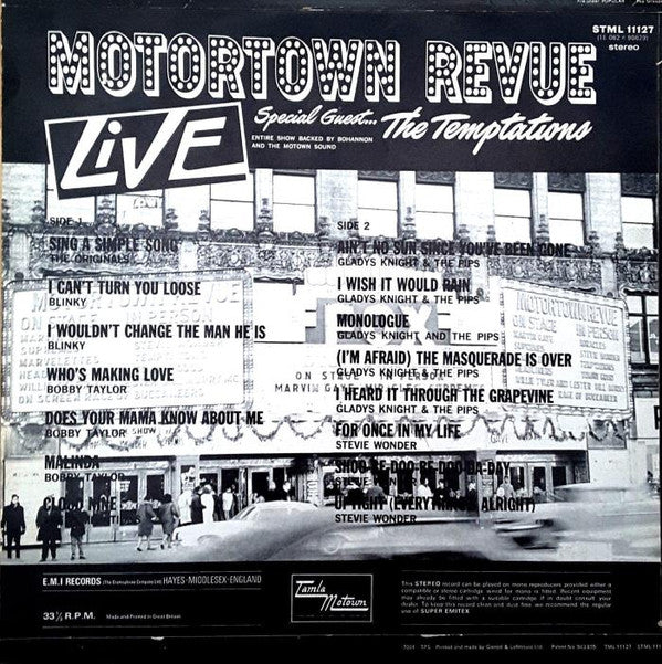 Various - Motortown Revue Live (LP Tweedehands)