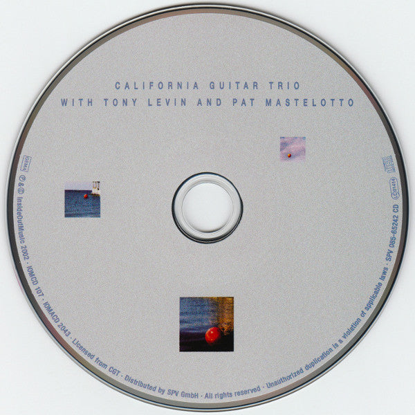 California Guitar Trio With Tony Levin And Pat Mastelotto - CG3+2 (CD Tweedehands)