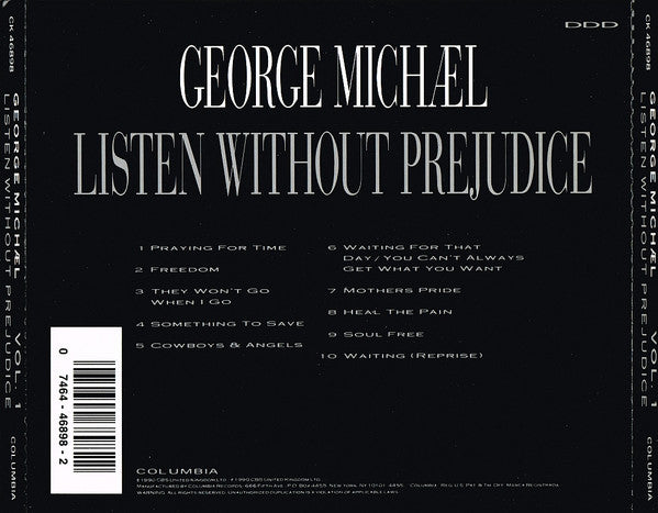 George Michael - Listen Without Prejudice Vol. 1 (CD Tweedehands)