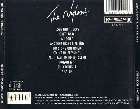 Nylons, The - Rockapella (CD Tweedehands)