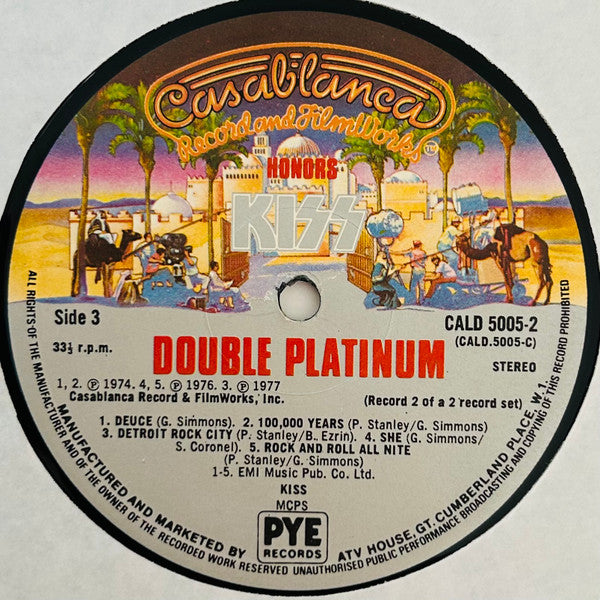Kiss - Double Platinum (LP Tweedehands)