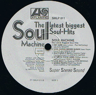 Various - Soul Machine The Latest Biggest Soul-Hits (LP Tweedehands) - Discords.nl