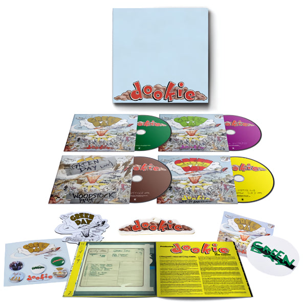 Green Day - Dookie -30th anniversary 4cd box- (CD) - Discords.nl