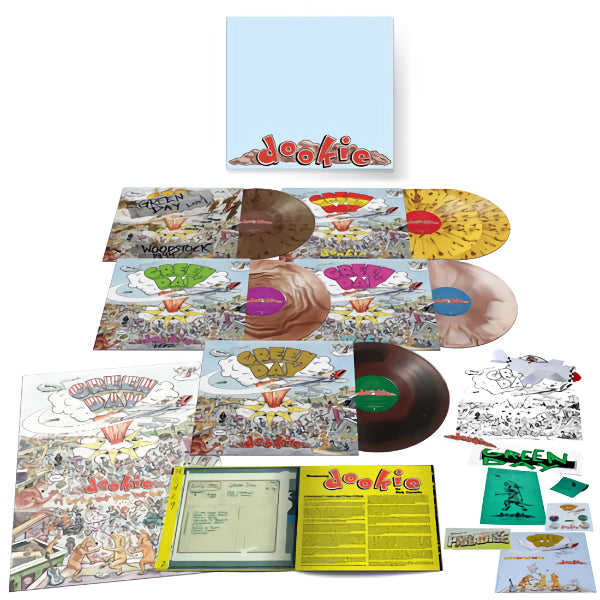 Green Day - Dookie -30th anniversary coloured vinyl box- (LP) - Discords.nl