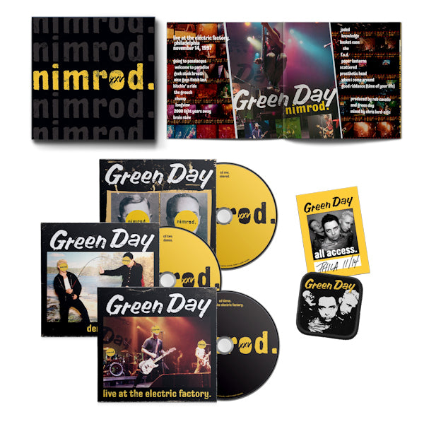 Green Day - Nimrod. XXV (CD) - Discords.nl