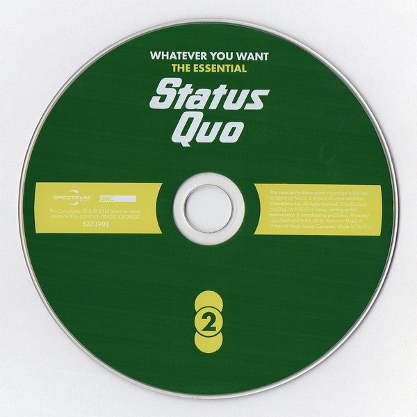 Status Quo - Whatever You Want, The Essential (CD)