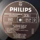 Juliette Gréco - Le Disque D'Or (LP Tweedehands)