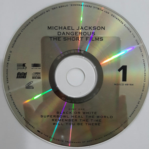 Michael Jackson - Dangerous (The Short Films)  (CD Tweedehands)
