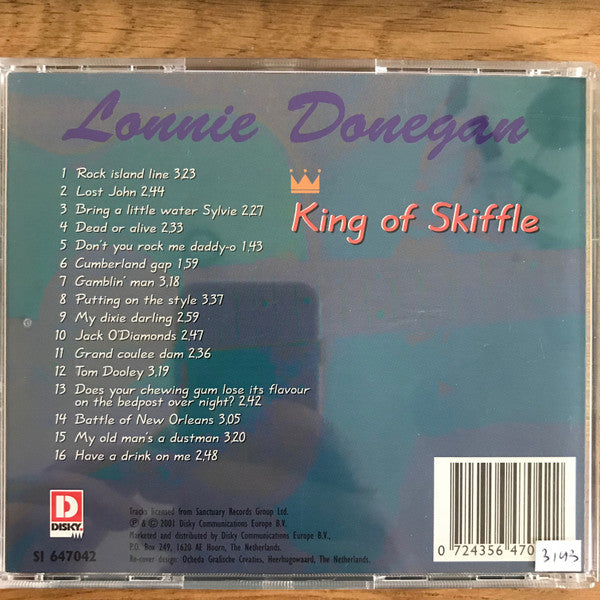 Lonnie Donegan - King Of Skiffle (CD)