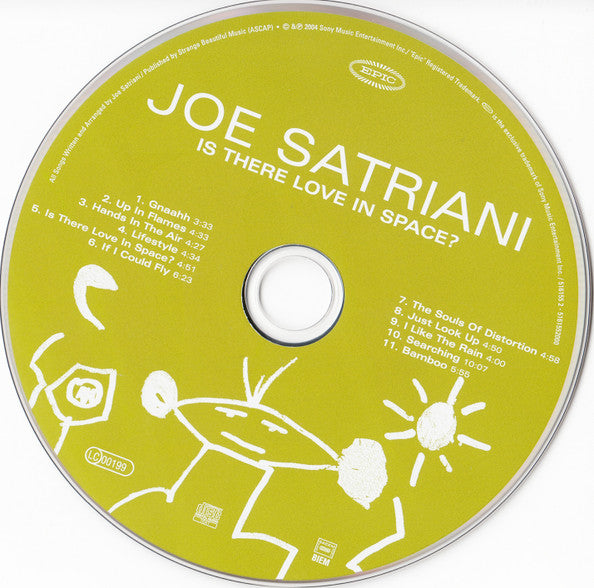 Joe Satriani - Is There Love In Space? (CD) - Discords.nl