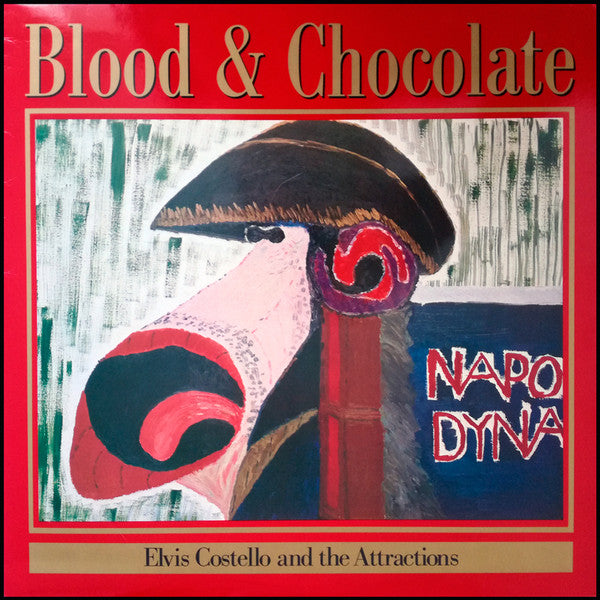 Elvis Costello & The Attractions - Blood & Chocolate (LP Tweedehands)
