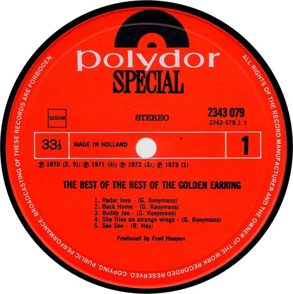 Golden Earring - The Best Of The Best Of (LP Tweedehands)