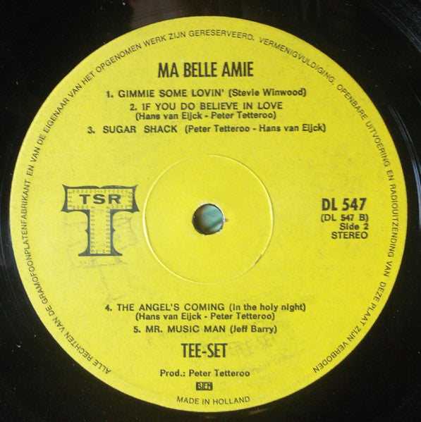 Tee-Set - Ma Belle Amie (LP Tweedehands)