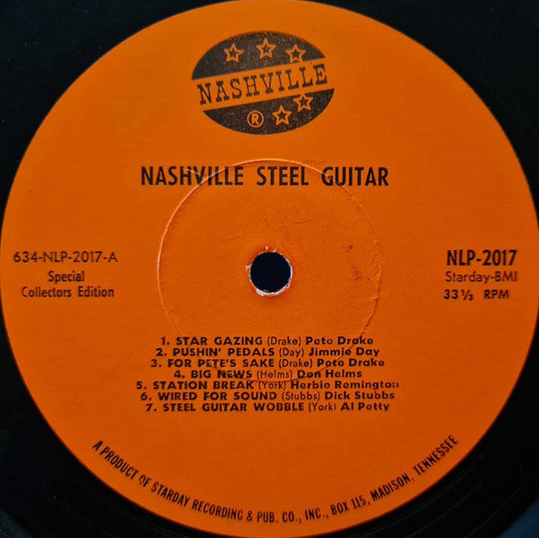 Various - Nashville Steel Guitar (LP Tweedehands) - Discords.nl