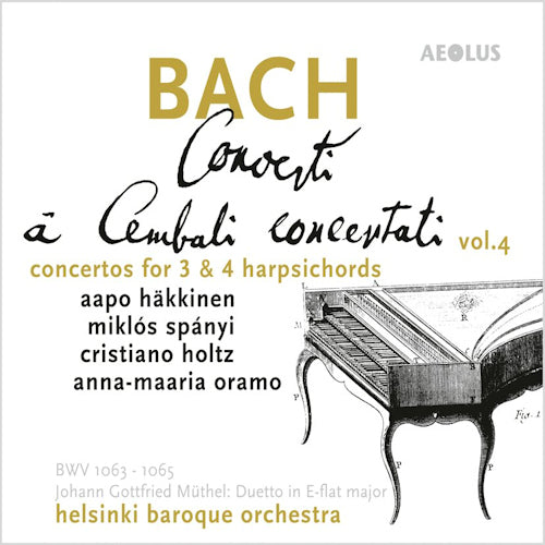 Miklos Spanyi - Concerti a cembali - concertati vol.4 (CD) - Discords.nl
